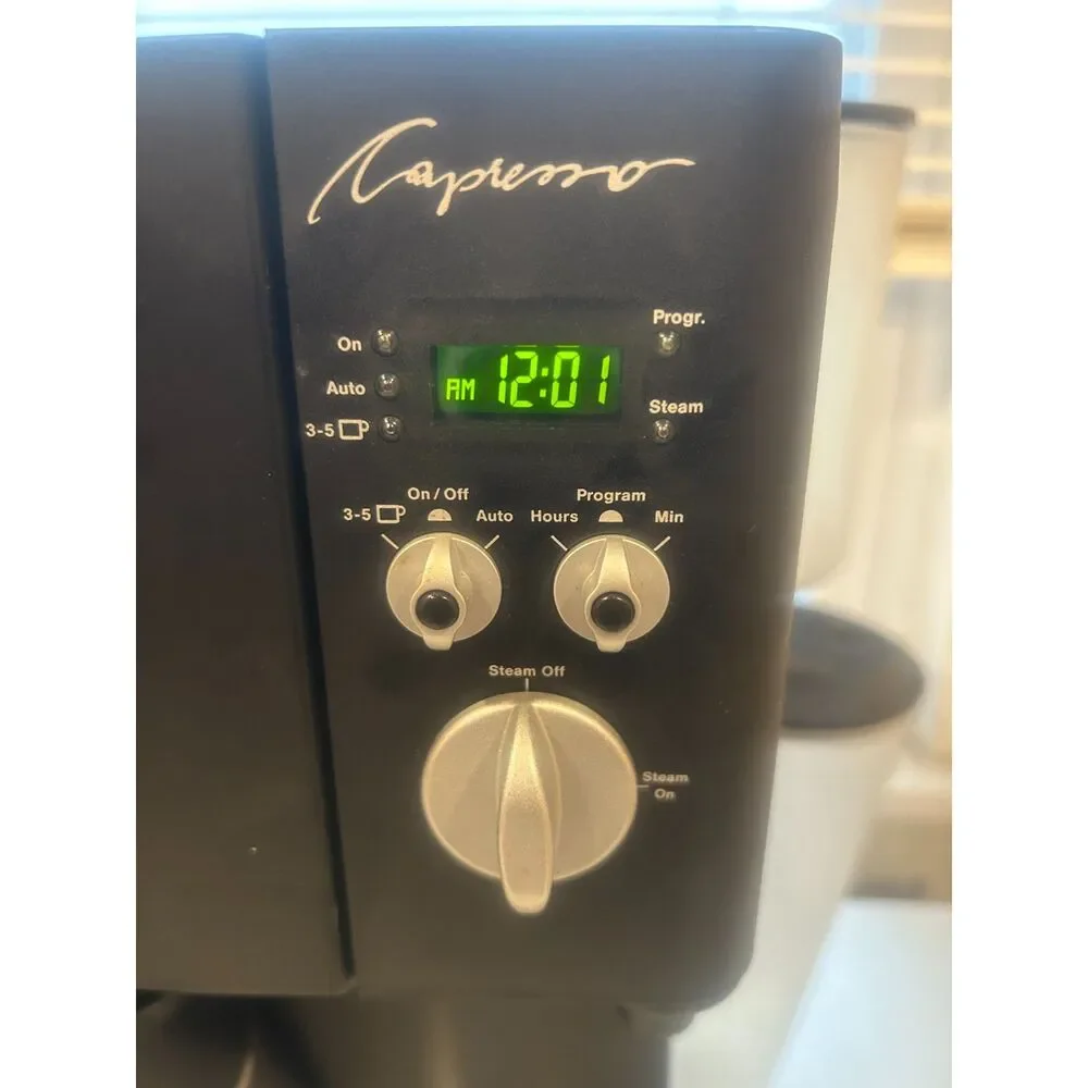 Capresso 10-cup coffee and cappuccino maker model 471.01